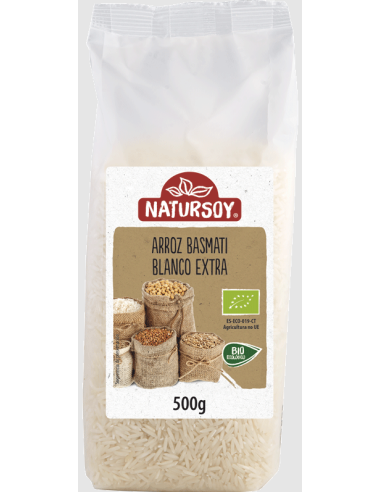 Arroz Basmati Blanco 500 G de Natursoy