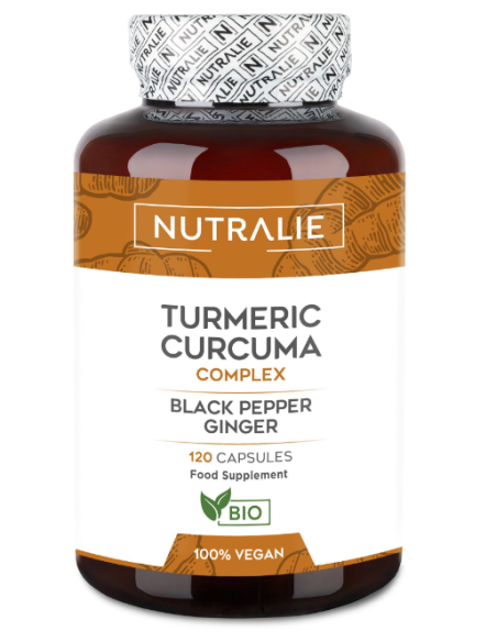 Curcuma+Jengibre+Pimienta Negra  120Cap. de Nutralie