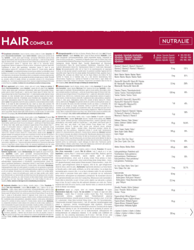 Hair Complex 90 Cápsulas  Nutralie