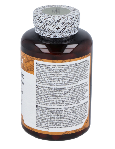Curcuma+Jengibre+Pimienta Negra  120Cap. de Nutralie