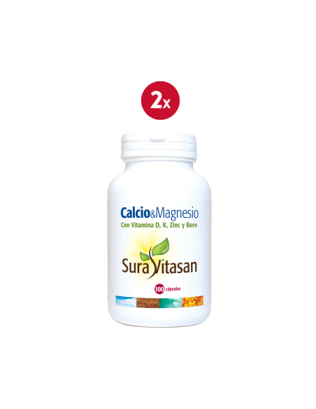 Calcio & Magnesio+D+Zinc+Boro 100Cap. de Sura Vitasan