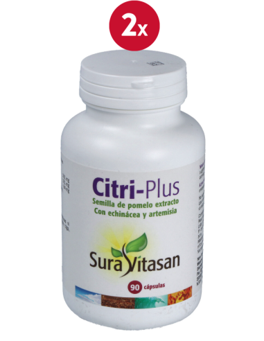 Pack de 2 uds Citri-Plus 90Cap. de Sura Vitasan