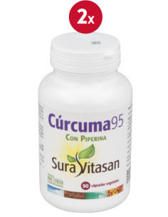 Pack de 2 uds Curcuma 95...