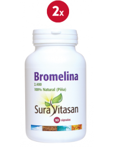 Pack de 2 uds Bromelina...