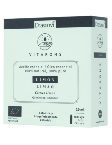 Aceite Esencial Limon Bio 10Ml Vitaroms Drasanvi