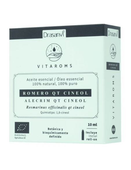 Aceite Esencial Romero Qt Cineol Bio 10Ml Vitaroms Drasanvi