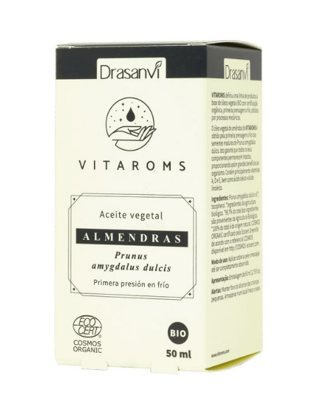 Av Almendras Dulces (Primera Presion Frio) 50Ml Cosm Org Vitaroms Drasanvi