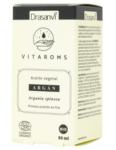 Av Argan (Primera Presion Frio) 50Ml Cosm Org Vitaroms Drasanvi