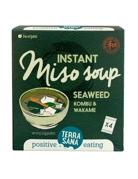 Sopa de Miso Instantánea 4X10 Sobres Terrasana 40 g