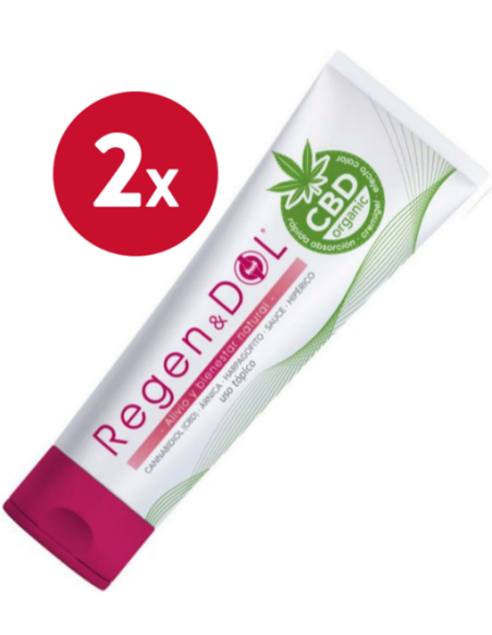 Pack de 2 uds Regen & Dol Crema Cbd 200Ml. de Eladiet