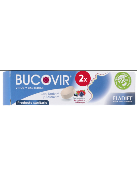 Pack de 2 uds Bucovir 16Comp. de Eladiet