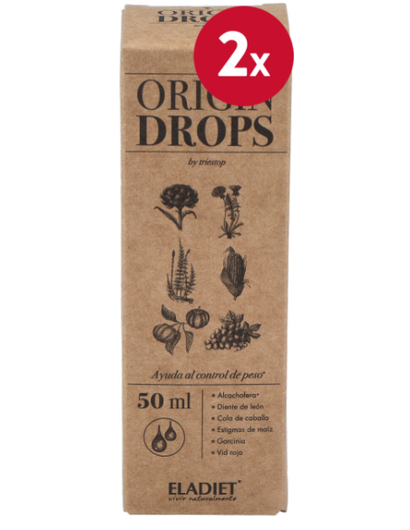 Pack de 2 uds Origin Drops 50Ml. de Eladiet