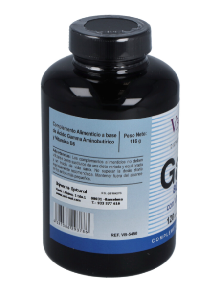 Gaba 800Mg. 120Cap. de Vbyotics