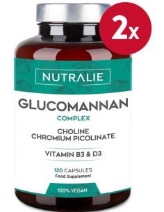 Pack 2 uds Glucomannan...