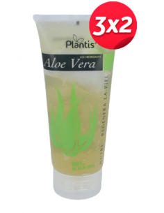 Pack 3x2 Gel Aloe Tubo 200...