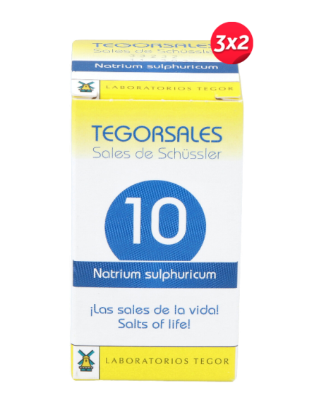 Natrium-Sulf.D6 Tegorsales (Nº10) 350 Comprimidos 20G de Tegor
