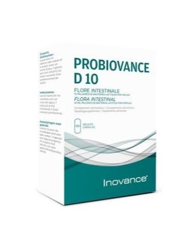 Probiovance D 10 (D60) 30 Cápsulas  Inovance