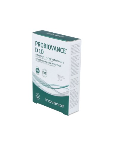Probiovance D 10 (D60) 30 Cápsulas  Inovance