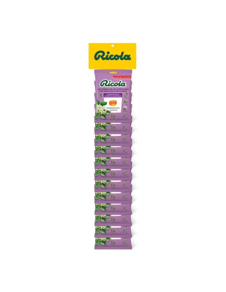 Ricola tira bolsa Flor de Sauco 12 x70 gr de Ricola