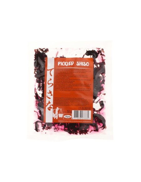 Ts Import Pickled Shiso (Hojas de Shiso Maceradas) 50G de Ts Import