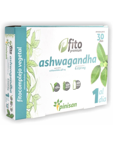 Fito Premium Ashwagandha 30 cápsulas de Pinisan