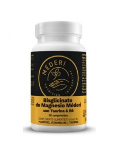 Bisglicinato De Magnesio Taurina+Vit B6 60Comp. de Mederi Nutricion Integrativa
