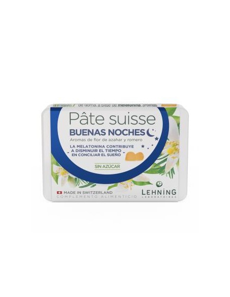 Pate Suisse Buenas Noches 40Caramelos Goma. de Lehning