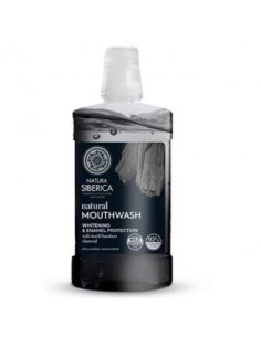 Enjuague Bucal Natural Carbon De Bambu 520Ml. de Natura Siberica