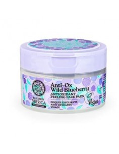 Anti-Ox Wild Blueberry Discos Faciales Exfoli. 20U de Natura Siberica