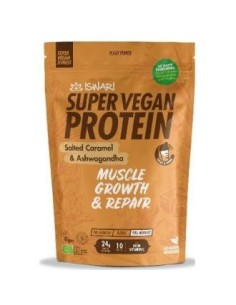 Super Vegan Protein Caramelo Salado-Ashwagan 350Gr de Iswari
