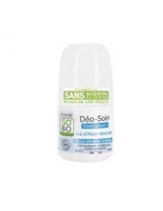 Desodorante Tolerancia 24H Aloe Roll-On 50Ml. de So´Bio Etic