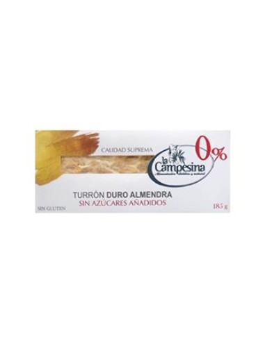 Turron Almendra Duro 185Gr. S/A Sg** de La Campesina