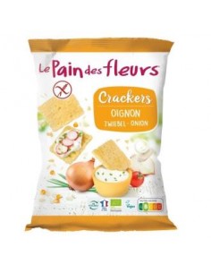 Cracker Cebolla Mini 75Gr. Bio Sg Vegan de Le Pain Des Fleurs