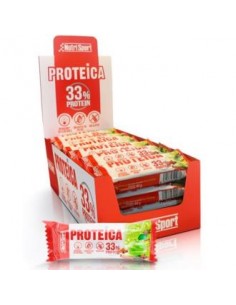 Barrita Proteica Yogur-Apple-Pie 24Uds. de Nutrisport
