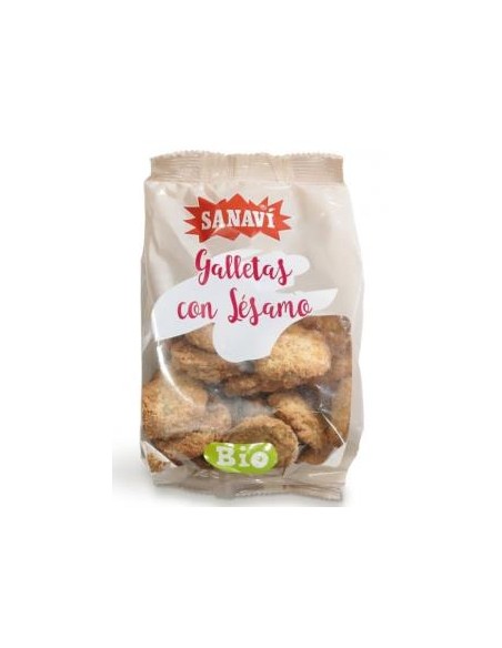 Galletas Sesamo 250Gr. Bio de Sanavi