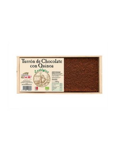 Turron Chocolate Con Quinoa 200Gr. Bio** de Chocolates Sole