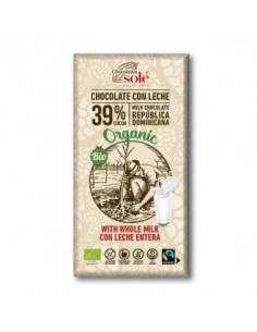 Chocolate Con Leche 100Gr. Eco de Chocolates Sole