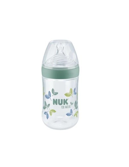 Biberon Nuk For Nature Pp Tc Silicona 260Ml. de Nuk