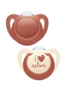 Chupete Nuk For Nature 6-18 Silicona 2Ud. de Nuk