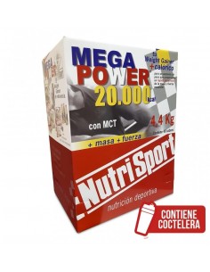 Megapower 20000 Chocolate 40 Sobres X 110 Gr De Nutrisport