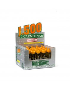 L-Carnitina 1500 Fresa 20 Viales De Nutrisport