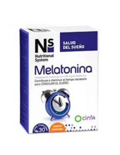 Ns Melatonina 1,95 Mg 30Comp Masticables Naranja de Ns