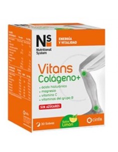 Ns Vitans Colageno+ Limon 30 Sobres de Ns