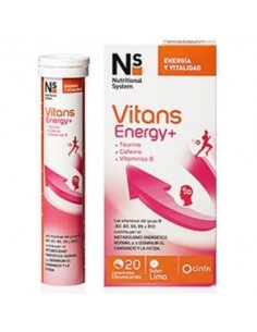 Ns Vitans Energy+ 20 Comp Eferv de Ns