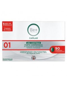 Be+ Capilar Anticaida Continuo Forte 90Comp de Be+