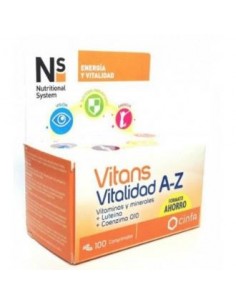 Ns Vitans Vitalidad A-Z 100 Comp de Ns