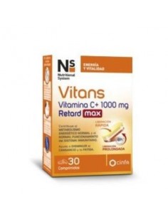Ns Vitans Vitamina C+ 1000 Ret Max 30 Comp de Ns
