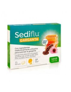 Sediflu Garganta 15 Pastillas de Sante Verte