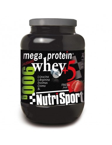 Mega Protein Whey + 5 900 Gr Fresa De Nutrisport