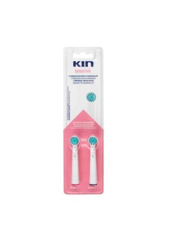 Recambio Cepillo Elec Kin Sensitive 2Ud de Kin